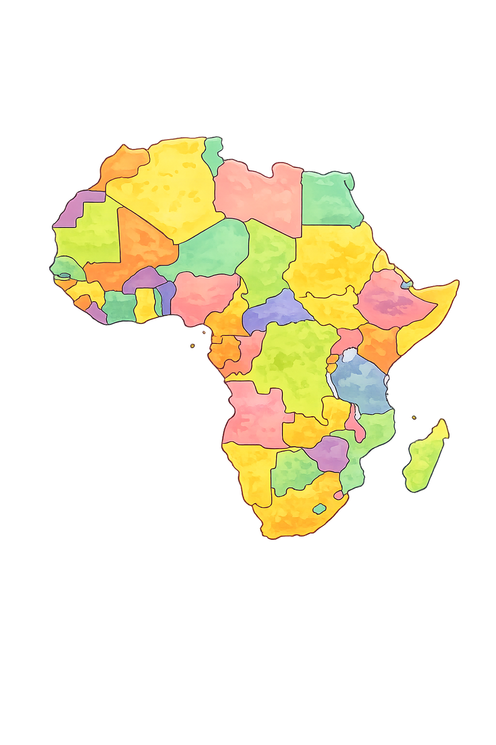 Map of Africa